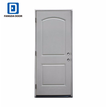 Fangda lowest price utility steel entry door